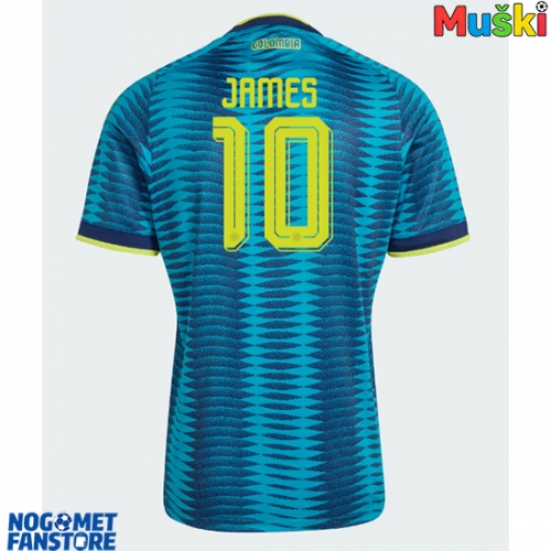 Kolumbija James Rodriguez #10 Gostujuci Dres SP 2026 Kratak Rukav